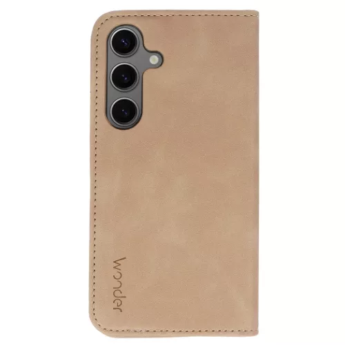 Wonder fliptok Samsung Galaxy S25 Ultra cappuccino tok