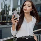 Áttetsző tok 2 mm a Honor 200 Lite-hoz (kamera védelem) átlátszó tok