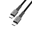 Tech-protect Ultraboost Dna Type-c Kábel Pd100w/5a 200cm Vas Szürke