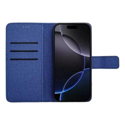 GOMMA fliptok Samsung Galaxy A26 5G kék tok