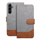 JEANS fliptok Samsung Galaxy A26 5G szürke tok