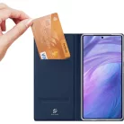 DUX DUCIS wallet SKIN PRO fliptok SAMSUNG S25 Ultra kék tok