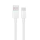 Xiaomi Eredeti USB-C Adatkábel 6A 1m Fehér (Szervizcsomag)