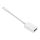 Adapter OTG USB A (női) - Lightning (férfi) fehér,