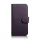 iCarer Wallet Case 2in1 iPhone 14 Plus Anti-RFID bőr fliptok sötétlila tok