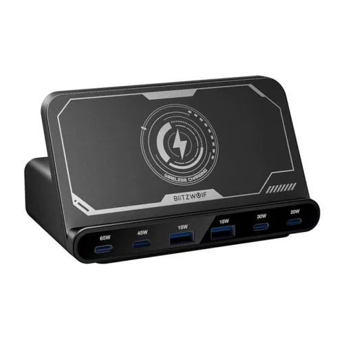 Fali töltő Blitzwolf BW-S26 250W (fekete)