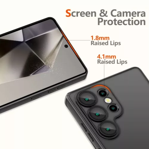 Tech-protect Magflex Magsafe Galaxy S25 Ultra Fényes Fekete tok