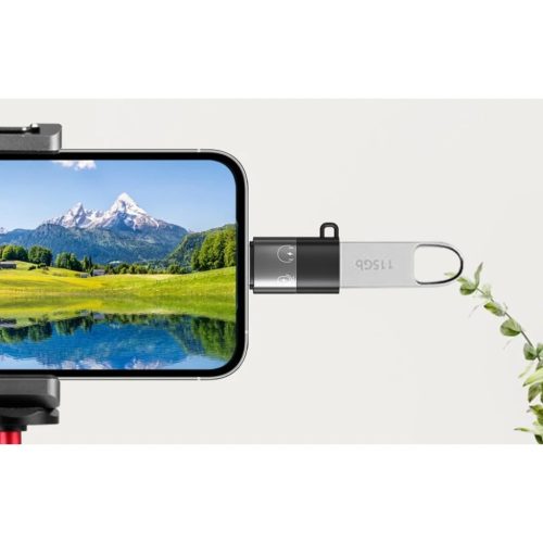 Puluz PU649B USB-C - Lightning OTG Adapter