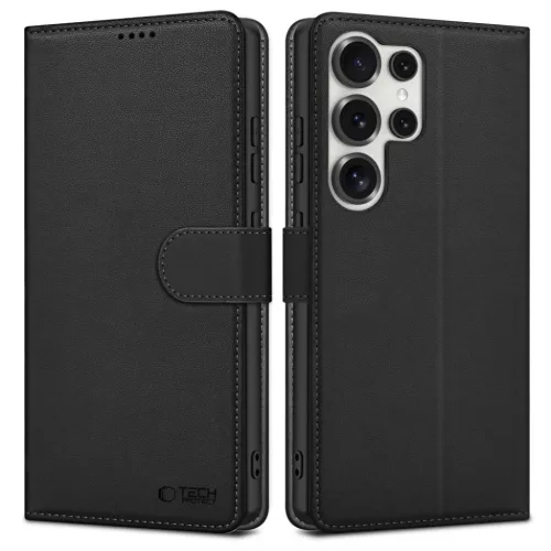 Tech-protect Pénztárca Galaxy S25 Ultra Fekete Tok