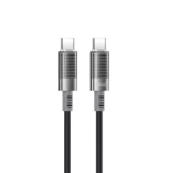 XO kábel NB-Q282B PD USB-C - USB-C 1,0m 60W fekete