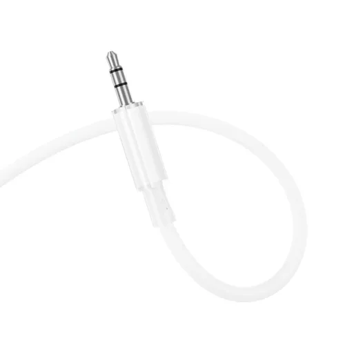 Borofone kábel BL21 Lemon - jack 3,5mm - jack 3,5mm - 1 méter fehér