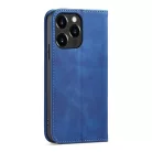 Magnet Fancy fliptok iPhone 14 Pro Max tok, pénztárca funkcióval és állvánnyal, kék