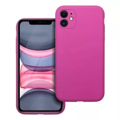 SILICONE 2mm tok iPhone 11-hez rózsaszín