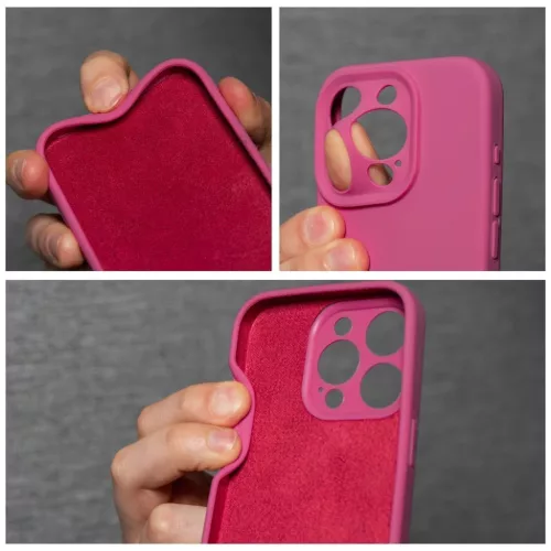 SILICONE 2mm tok iPhone 11-hez rózsaszín
