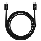 Blavec Kábelcukorka fonott - Type C to Type C - PD 60W 3A 1 méter (CCA-CC3B10) fekete