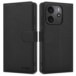   Tech-protect Wallet Xiaomi Redmi Note 14 4G / LTE Matt Fekete tok