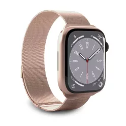   Puro 'MILANESE' szíj Apple Watch 38–40–41 mm-hez, rózsaszín