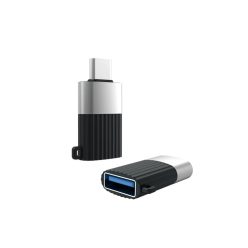   XO NB149-F Átalakító, adapter USB-A aljzat - USB Type-C bemenetre fekete