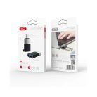 XO NB149-F Átalakító, adapter USB-A aljzat - USB Type-C bemenetre fekete