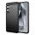 Szilikon tok Carbon Case Samsung Galaxy S24 FE - fekete