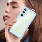 Outer Space szilikontok zselés kerettel Samsung Galaxy S24 FE - kék tok