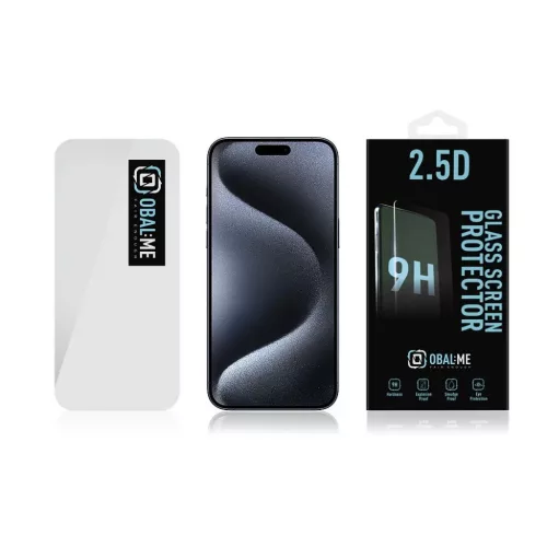 OBAL:ME 2.5D Üvegfólia Apple iPhone 15 Pro átlátszó