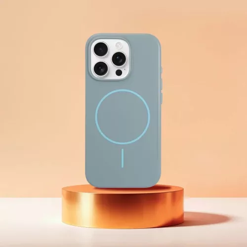 Prémium fényes mágneses tok MagSafe támogatással és kameravezérlő gombbal IPHONE 16 PRO-hoz tok