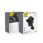 Dudao F2N autós telefontartó légbefúvóra, bilincses - fekete