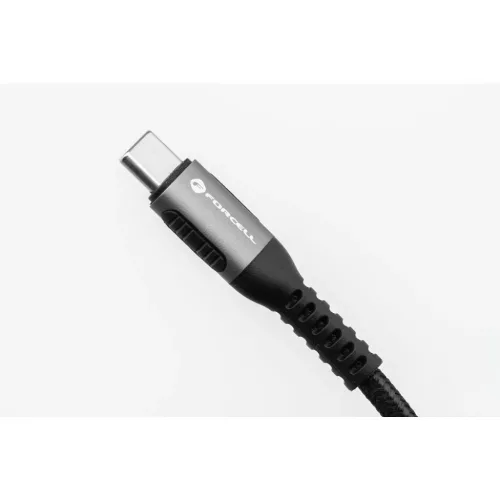 FORCELL F-ENERGY C263 kábel Type C - Type C QC4.0 PD 5A 240W Cafule 3 m fekete
