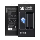 5D Teljes Ragasztású Edzett Üveg - iPhone 12 Mini fekete üvegfólia