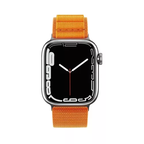 Szíj Alpine acél csattal Apple Watch 38/40/41 mm - narancssárga