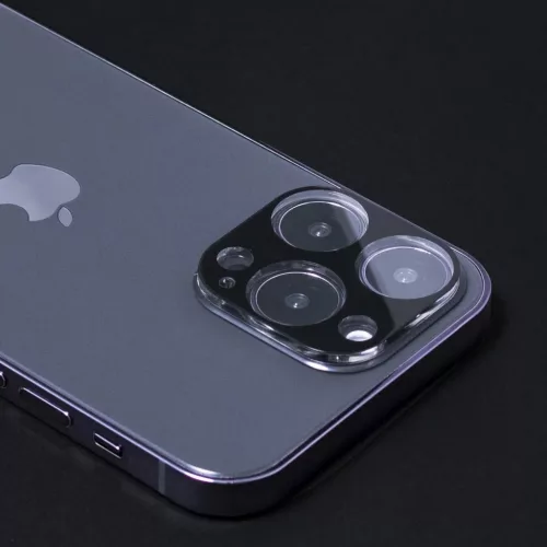 9H edzett üveg iPhone 15 Plus Wozinsky Teljes Kamera Üveg - fekete üvegfólia