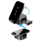 Dudao A11Pro+ 15W-os 3 az 1-ben töltőállomás Telefonhoz/Okosórához/Fejhallgatóhoz - Fekete