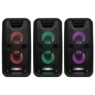 SAL PAR 2200BT hordozható party hangdoboz, 120 W, BT, FM rádió, AUX, MP3 felvétel, automatikus gyorstöltés