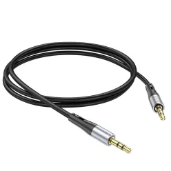   HOCO kábel AUX Jack 3,5 mm (férfi) - Jack 3,5 mm (férfi) UPA22 1 m fekete