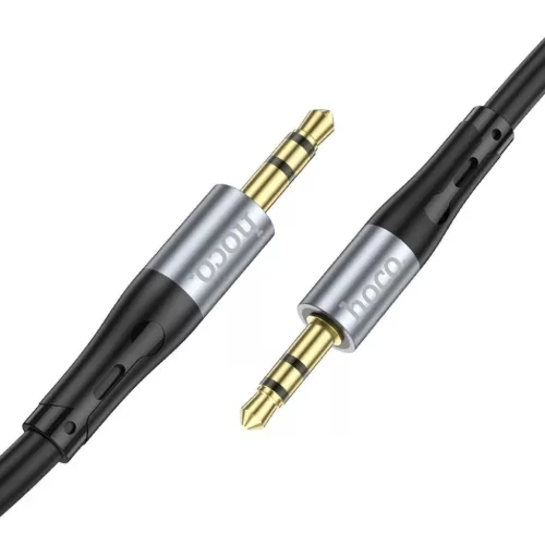 HOCO kábel AUX Jack 3,5 mm (férfi) - Jack 3,5 mm (férfi) UPA22 1 m fekete