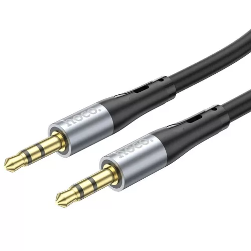 HOCO kábel AUX Jack 3,5 mm (férfi) - Jack 3,5 mm (férfi) UPA22 1 m fekete