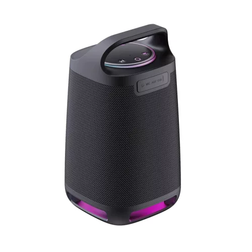 Blavec Hordozható Bluetooth Hangszóró TWS WS-01 Karaoke - 160W mikrofonnal (WS01-MB) fekete