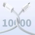 Dudao L6C USB-C - USB-C PD kábel 30W 1m - világoskék