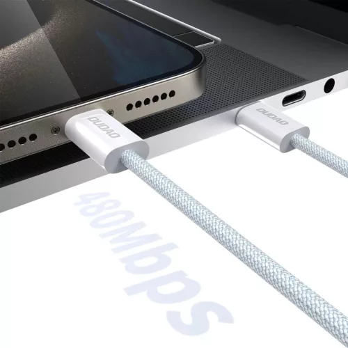 Dudao L6C USB-C - USB-C PD kábel 30W 1m - világoskék