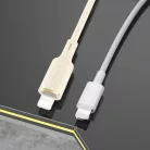 Dudao L7SL USB-A - Lightning 5A kábel 1m - bézs