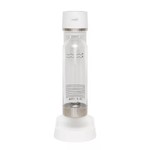 Home HGSZG1000 szódagép, fehér/inox, 2300 g, 14 x 41.5 x 25 cm