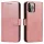 Magnet Case elegant fliptok kitámasztóval iPhone 13 Pro rózsaszín tok