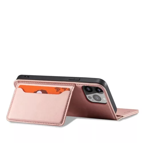 Magnet Card Case iPhone 13 Pro tok Pink