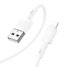 HOCO kábel USB A - Lightning 2,4A X83 1 m fehér