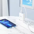 HOCO kábel USB A - Lightning 2,4A X83 1 m fehér