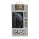 iPhone 16e/17e 10D edzett üveg fekete keretű üvegfólia
