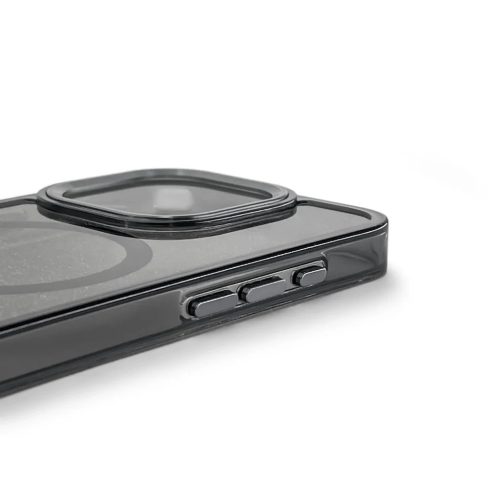 Wozinsky Glitter tok MagSafe kompatibilis Samsung Galaxy S24 FE - Fekete csillogóval tok