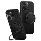 Uniq Keva Air iPhone 16 Pro 6.3" Magclick Töltőtok Fekete/Karbon Fekete Tok