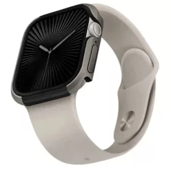   Uniq tok Valencia Apple Watch Series 46mm ezüst/titán ezüst tok